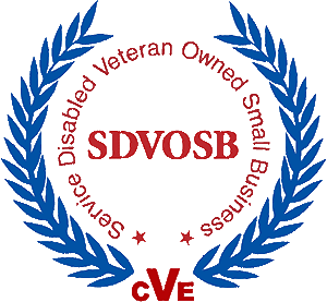 Logo - Veteran owned small business business text service people